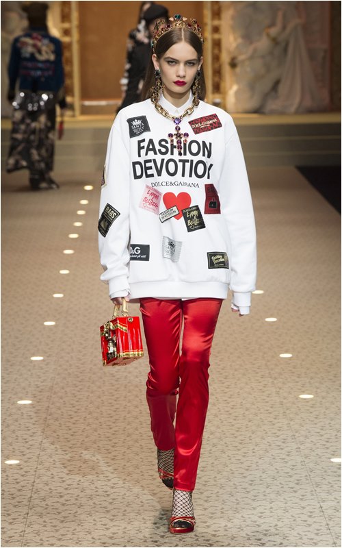 Cả Milan choáng ngợp với những nữ thần Dolce & Gabbana Cả Milan choáng ngợp với những nữ thần Dolce & Gabbana